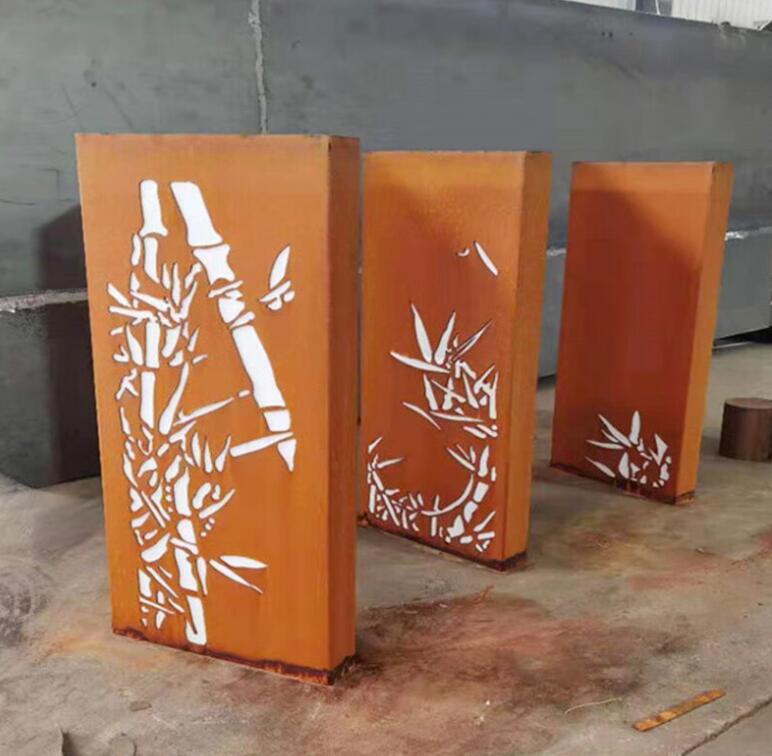 墨脱锈钢板灯箱