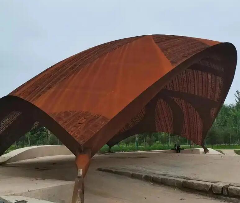 墨脱耐候钢幕墙案例